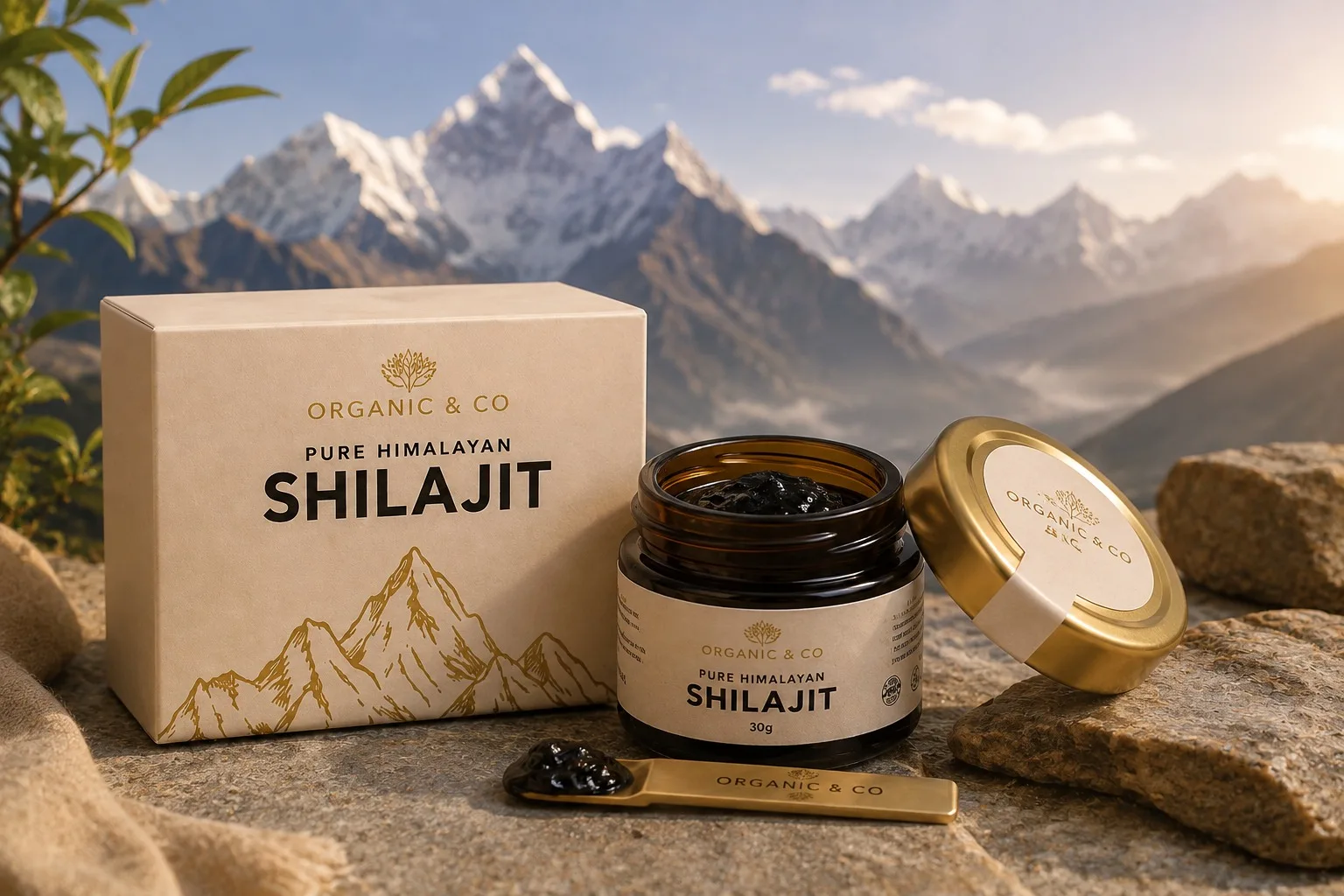 Authentieke Himalaya Shilajit Hars